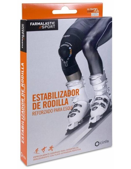Farmalastic Sport Estabilizador De Rodilla Ultralight Talla S, 1 Ud